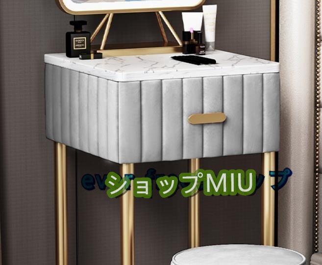  super-gorgeous * high quality * Northern Europe simple * modern * luxury * natural. marble * metal frame * dresser & stool & mirror set 