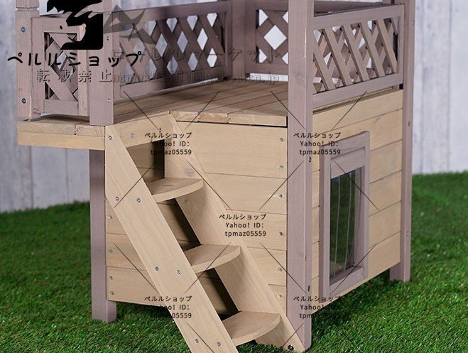  construction easy! nature material . safety! pet house dog house house natural tree loft attaching door attaching many head .. for interior cat cat for . garden for 