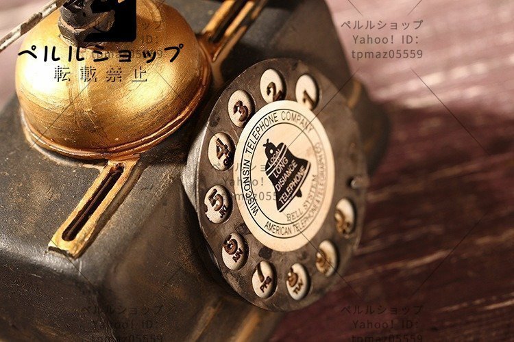  telephone machine antique Showa Retro Vintage dial type telephone retro miscellaneous goods collection 