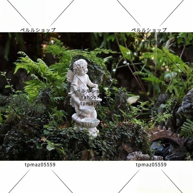  outdoors entranceway garden ornament gardening solar light garden Angel veranda - ornament objet d'art angel garden garden 