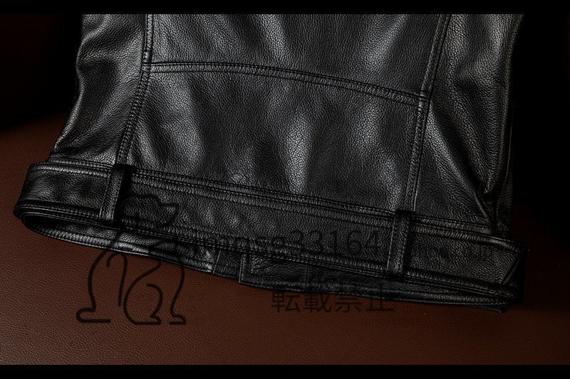  leather the best cow leather leather Rider's men's fashion bike the best kau hyde original leather kau the best leather jacket locomotive size selection possibility 