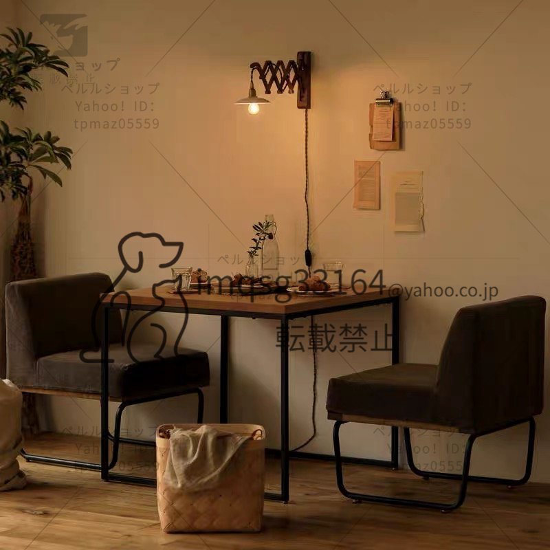 高級感◆真鍮シャンデリア 壁掛け照明 ウォールランプ ライト アトリエランプ 喫茶店 寝室 書房_画像4