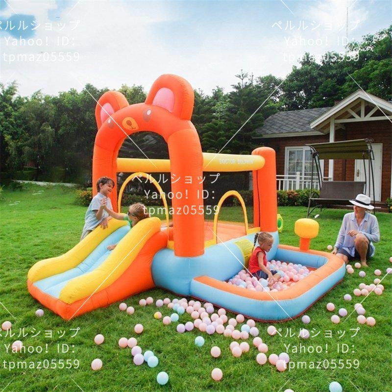 乾用/送風機付き] 新品 プール 遊具 トランポリン エアー遊具