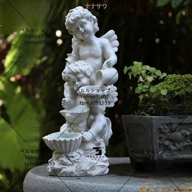  outdoors entranceway garden ornament gardening solar light garden Angel veranda - ornament objet d'art angel garden garden 