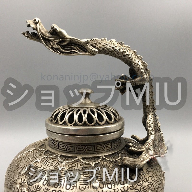 新入荷 ！香炉 竜 銅器 銅製品 鎮宅辟邪 開運風水 招財 置物 工芸品 装飾品_画像2