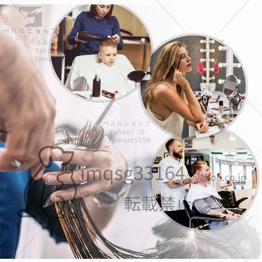 バーススツールモデリングサロンチェア、理髪店椅子、油圧リフティング41-52cm、回転椅子、美容院、ヘアサロン機器、グレー_画像4