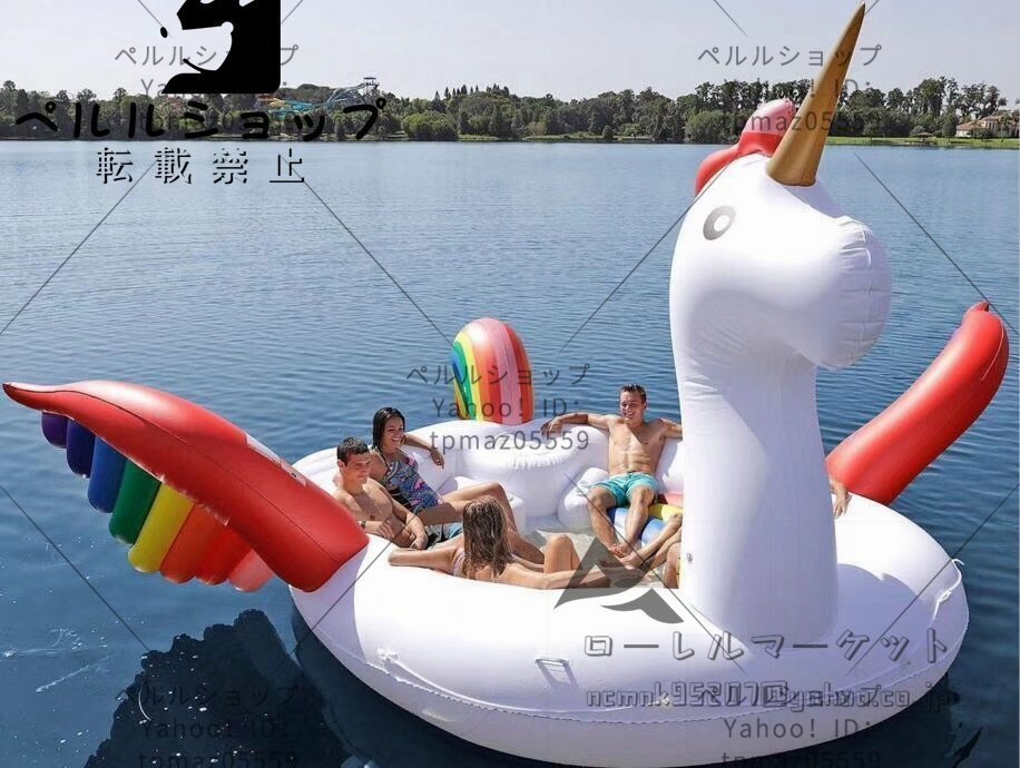  популярный рекомендация водный большой плавание бассейн. 6 человек . огромный Unicorn float Islay ndo