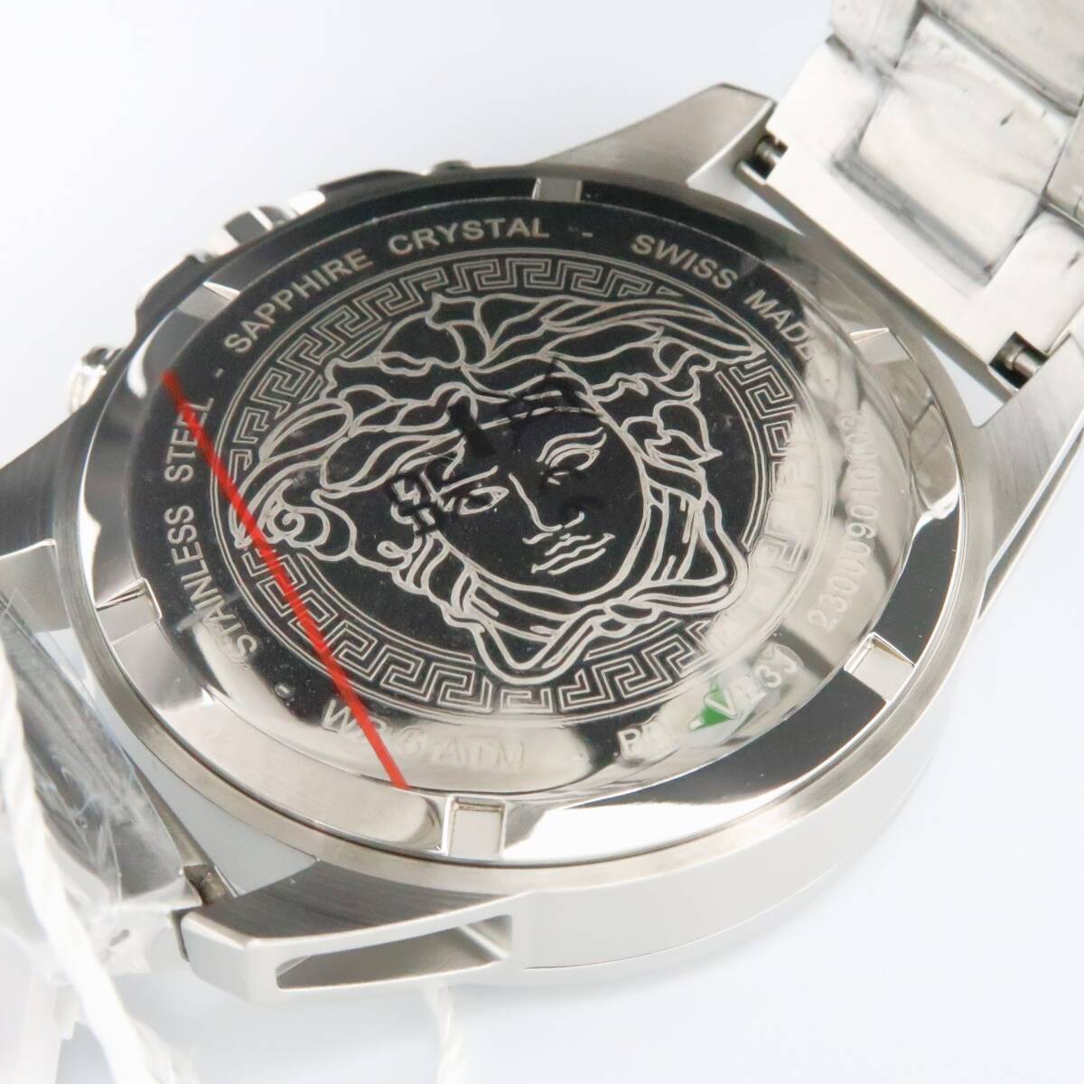 VERSACE ヴェルサーチェ 腕時計 シルバー VE3J00422 グレカ VERSACE ヴェルサーチェ 腕時計 シルバー VE3J00422 グレカ