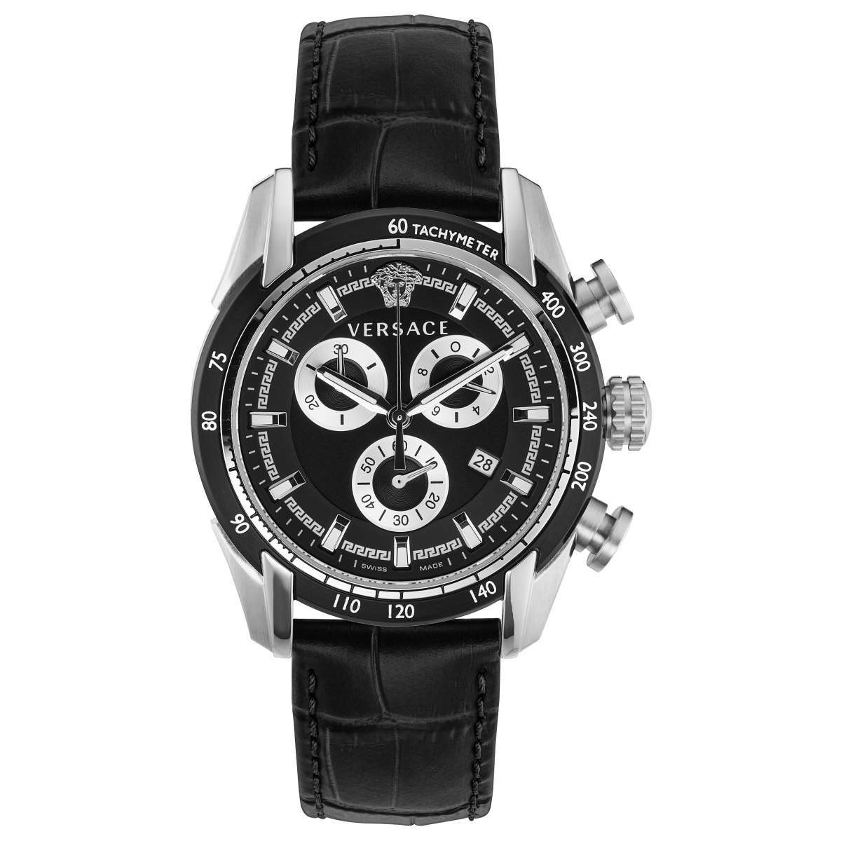 VERSACE　ヴェルサーチェ 腕時計ブラック　VE2I00121　V-Ray クロノグラフ