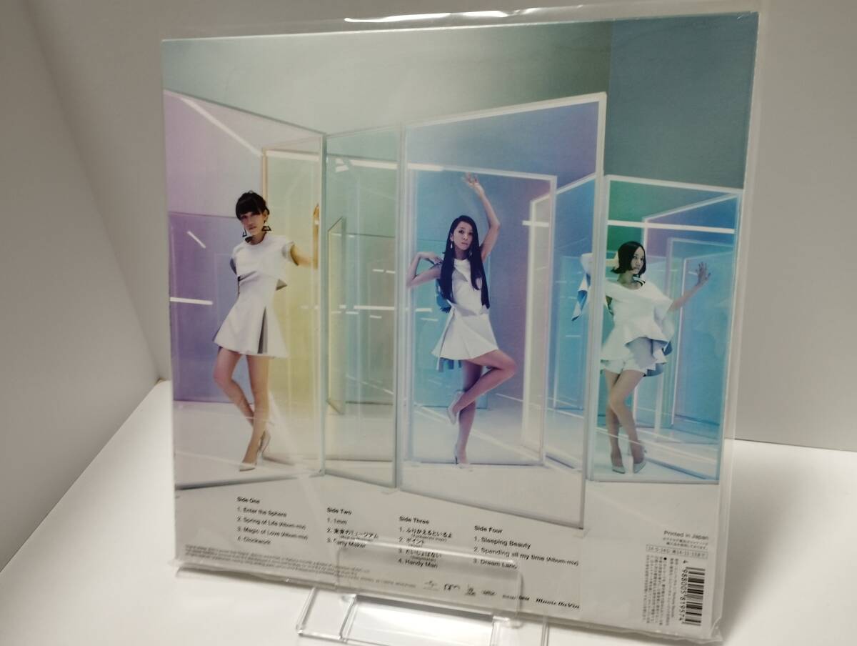 Perfume ／ LEVEL3 カラーヴァイナル ピンク 中古レコード 2LP_画像2