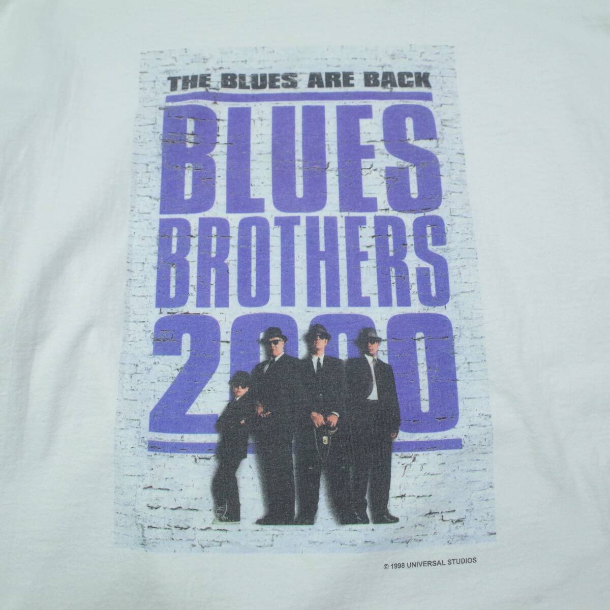 送料無料 The Blues Brothers 2000 ブルース・ブラザース 2000 映画T オフィシャル made in USA 1998 ビンテージ