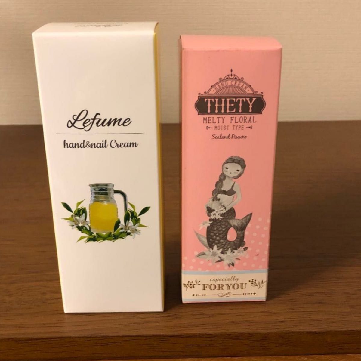 Lefune ハンド＆ネイルクリーム レモンの香り100ml &シーランドピューノ ハンド＆ネイル　テティ65g セット