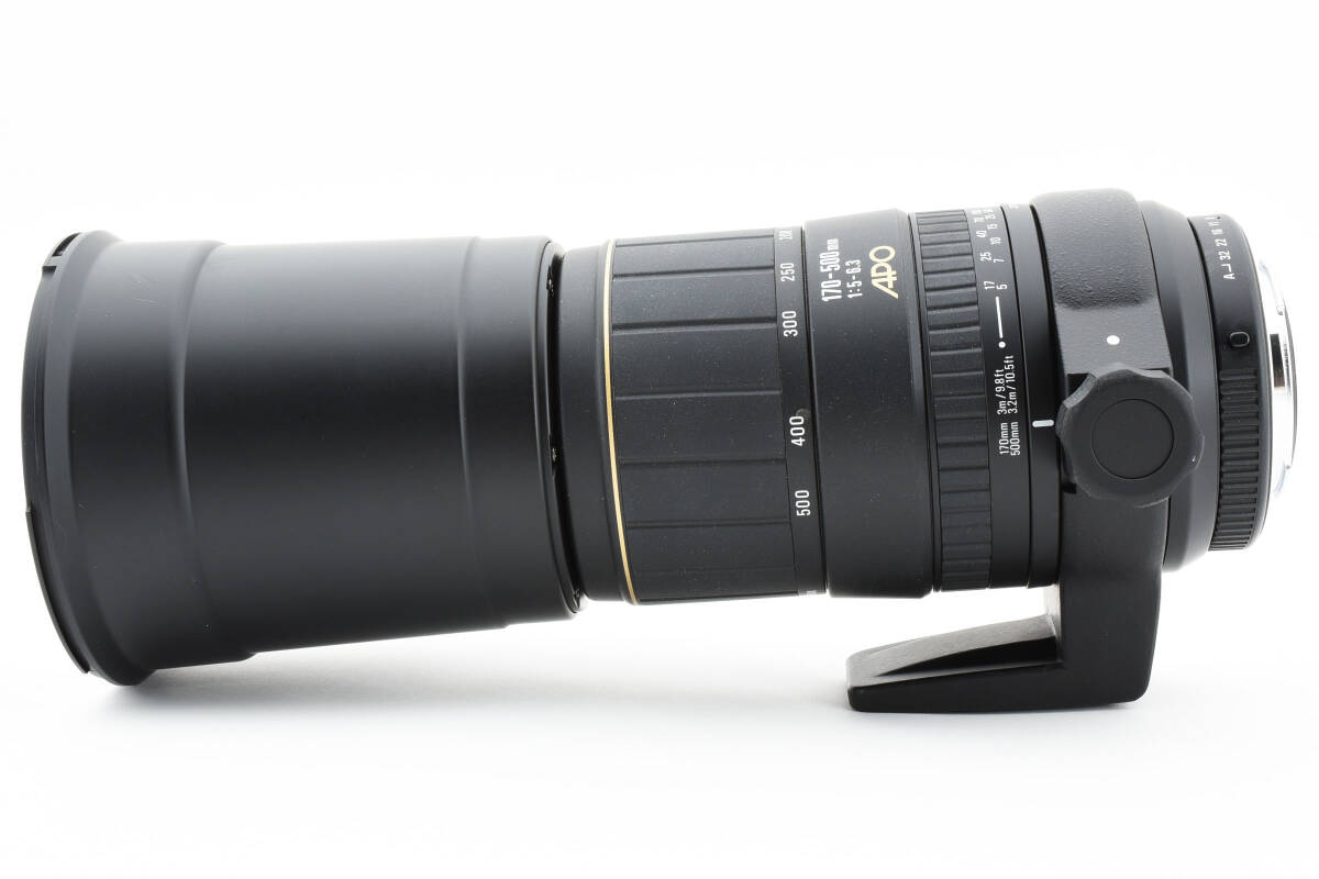 【完動美品】 シグマ　SIGMA APO 170-500mm f5-6.3 for PENTAX Kマウント_画像6