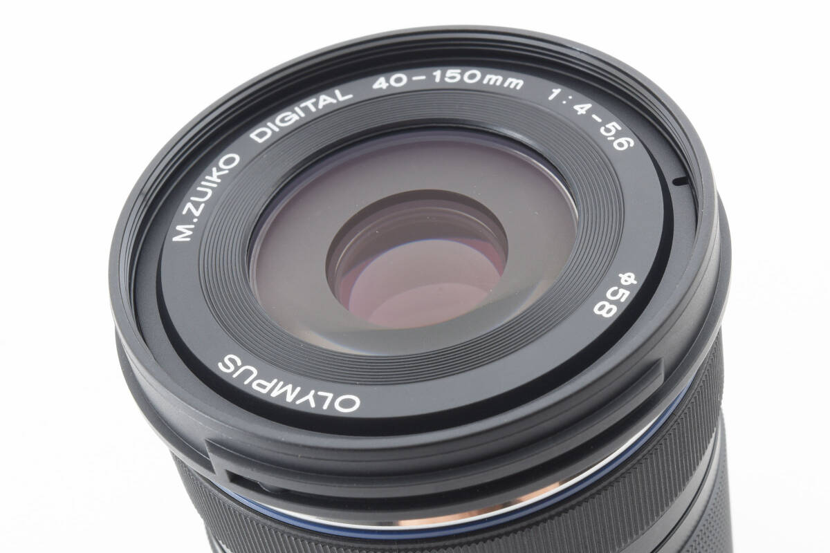 使用感少ない完動美品 OLYMPUS オリンパス M.ZUIKO DIGITAL ED 40-150 4.0-5.6 R MSC ブラック_画像10