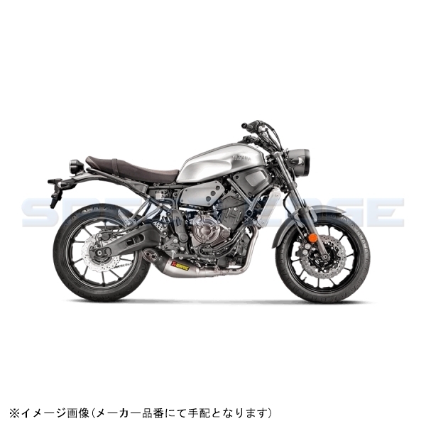 在庫あり AKRAPOVIC アクラポビッチ S-Y7R5-HEGEHJPP レーシングライン チタン 触媒付 JMCA MT-07 14-20 XSR700 17-20_画像5