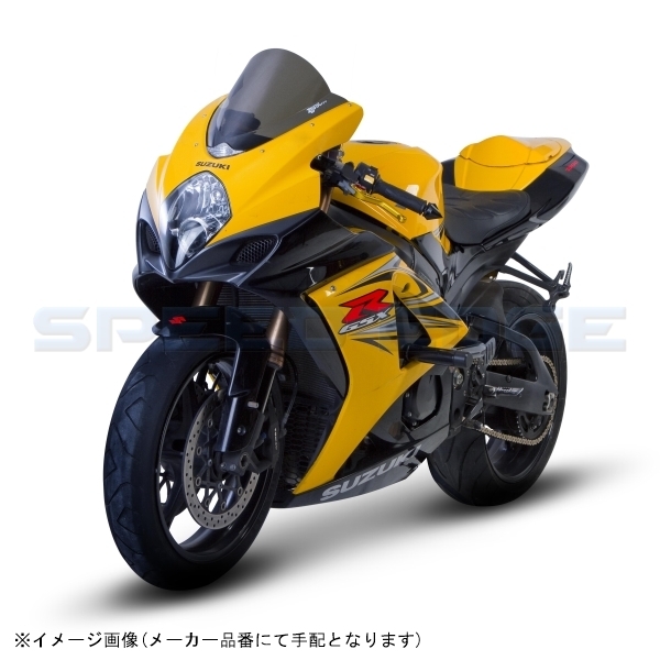 ZERO GRAVITY ゼログラビティ 1611119 スクリーン ダブルバブル ダークスモーク (ポジションランプ付車両専用) GSXR1000_画像1