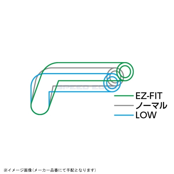 在庫あり EFFEX エフェックス EBL080K イージーフィットバーLow ブラック CB400SF Ver.S 96-98_画像3