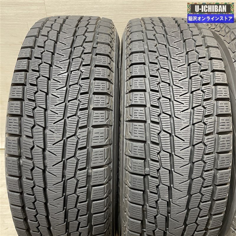 CX-5 CX-8 T32エクストレイル 等 ジョーカー 7-17+48 5H114.3 2020年製 ヨコハマ G075 225/65R17 17インチ スタッドレス 4本セット 009k_画像9