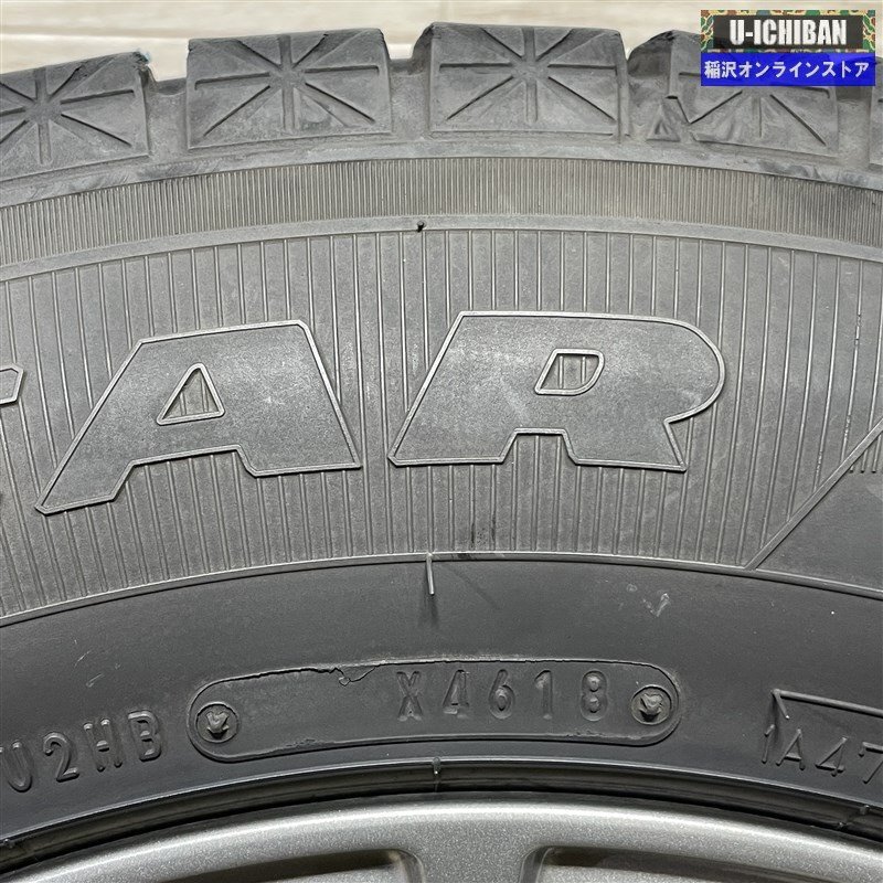 アルファード カローラクロス 等 PREDICT 6.5-16+38 5H114.3 グッドイヤー アイスナビSUV 215/65R16 16インチ スタッドレス 4本セット 009kの画像7