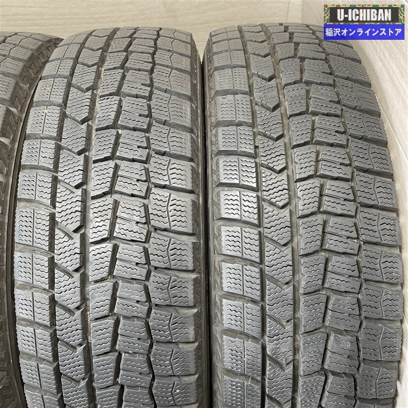 ハスラー 等 シュナイダー 4.5-15+43 4H100 2021年製 ダンロップ WM02 165/60R15 15インチ スタッドレス 4本セット 009の画像10