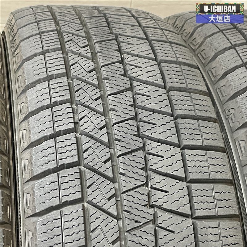 バリ溝 軽自動車 スペーシア タント Ｎ-BOX ワゴンR ダンロップ WM03 165/55R15 15インチ スタッドレス AIRNOVA 4.5-15+45 4H100 002R_画像9