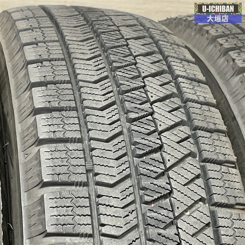 溝あり ブリヂストン VRX2 155/65R14 14インチ スタッドレス 2022年製 4.5-14+45 4H100 軽自動車 タント N-BOX スペーシア ムーヴ 002R_画像8