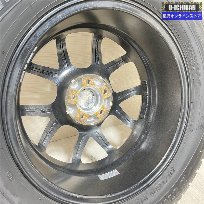 フォレスター 等 FENCER 6.5-16+48 5H100 ダンロップ WM01 215/65R16 16インチ スタッドレス 4本セット 009kの画像5