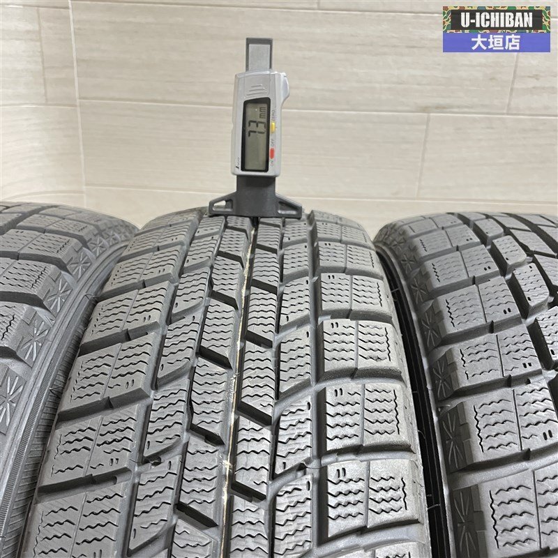 バリ溝 良好 デミオ ノート フィット ｂB ファンカーゴ グッドイヤー アイスナビ6 175/65R14 14インチ スタッドレスタイヤ 4本セット 002R_画像9