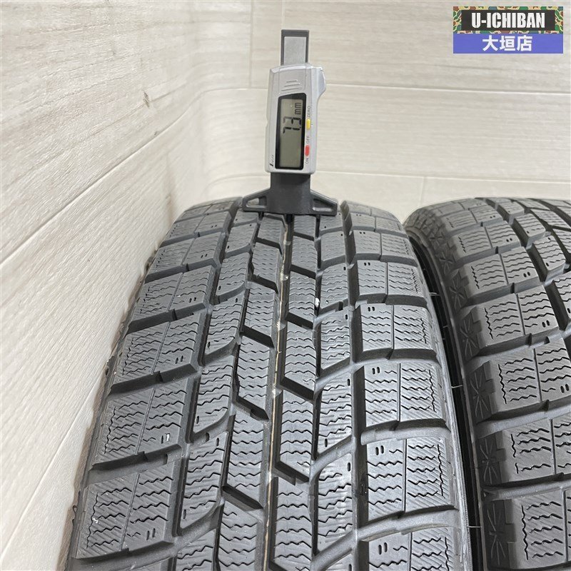 バリ溝 良好 デミオ ノート フィット ｂB ファンカーゴ グッドイヤー アイスナビ6 175/65R14 14インチ スタッドレスタイヤ 4本セット 002R_画像10