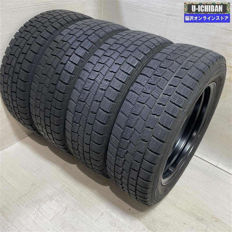 ヤリス アクア スイフト ヴィッツ 等 シュナイダー 5.5-15+40 4H100 ダンロップ WM01 185/60R15 15インチ スタッドレス 4本セット 009_画像8