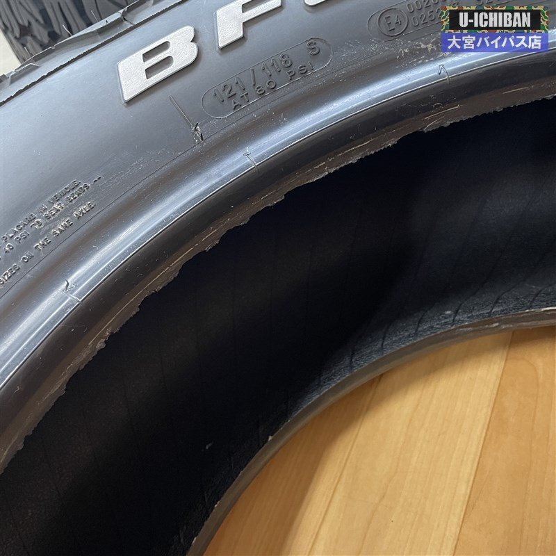 サマータイヤ BFグッドリッチ オールテレーンT/A KO2 LT 265/70R17 121/118S タイヤのみ 4本 150系 プラド ハイラックス等 004の画像6