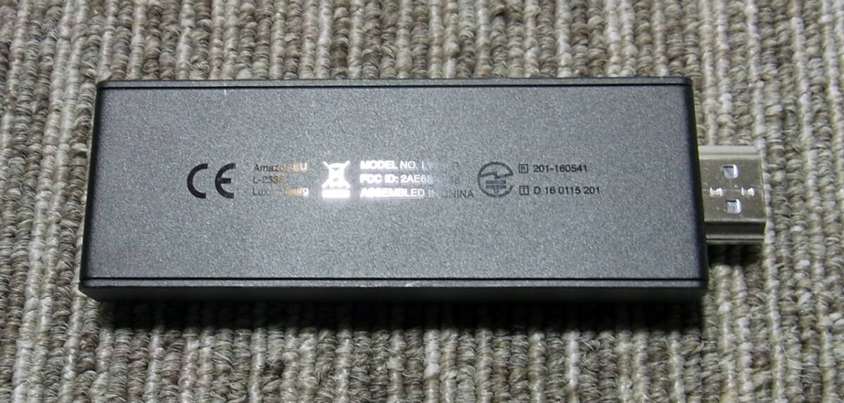 YI キ3-26 Amazon Fire TV Stick（第2世代） LY73PR Alexa対応音声認識リモコン付属 ストリーミングメディアプレーヤー 中古_画像3