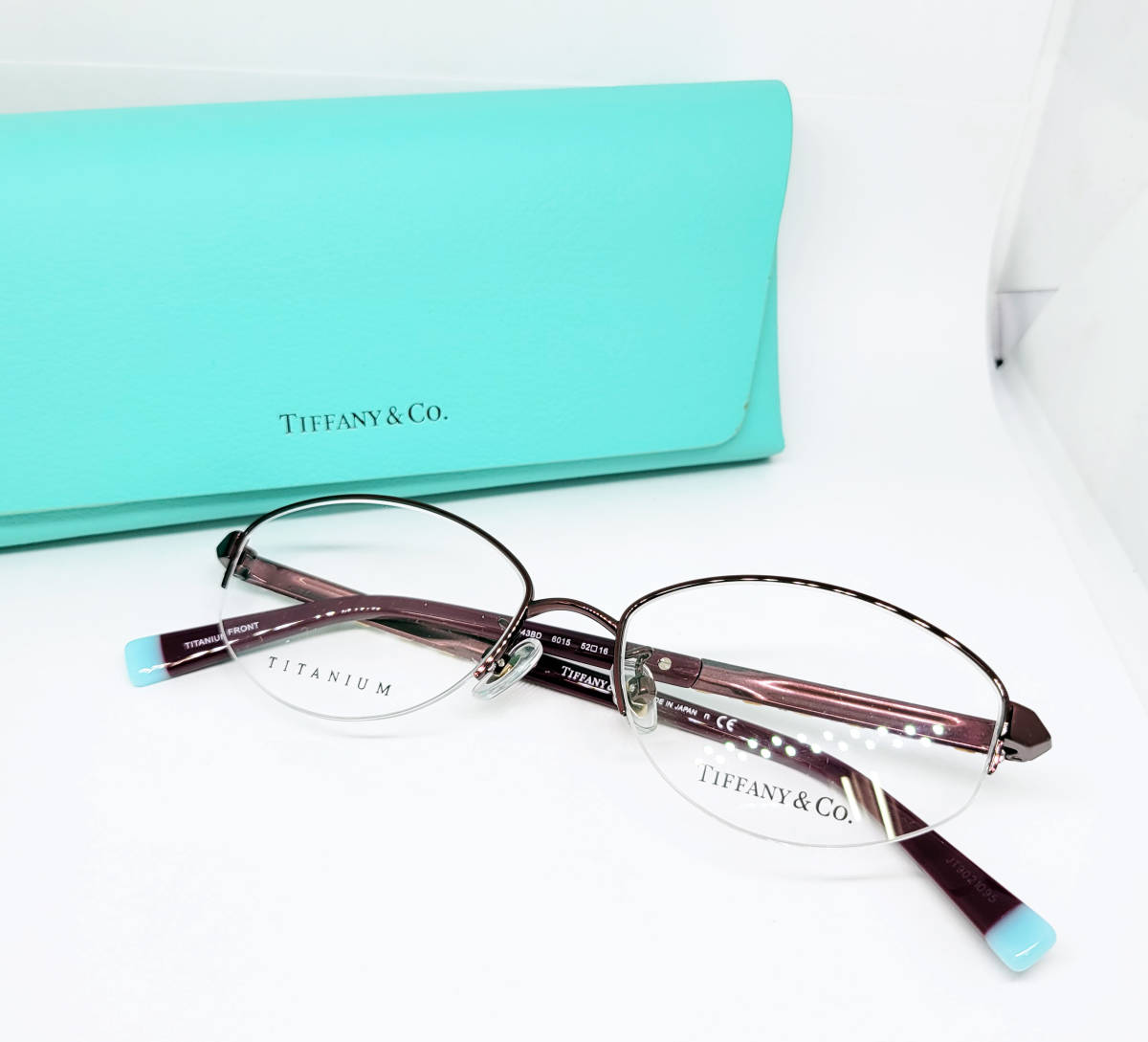 ティファニー TF1143BD メタル眼鏡 TIFFANY &Co. ティファニー 正規品 メガネフレーム チタン