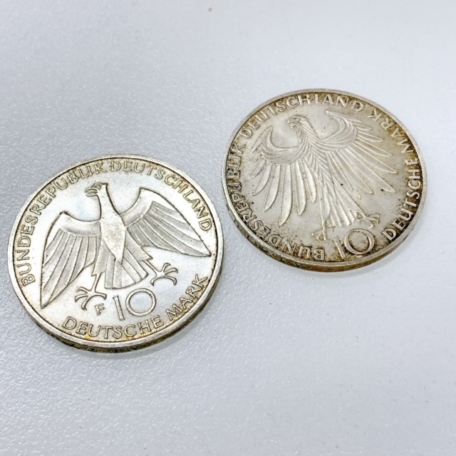 西ドイツ 10マルク 記念銀貨 1972年 ミュンヘンオリンピック Athletes 2枚 銀貨 _画像5