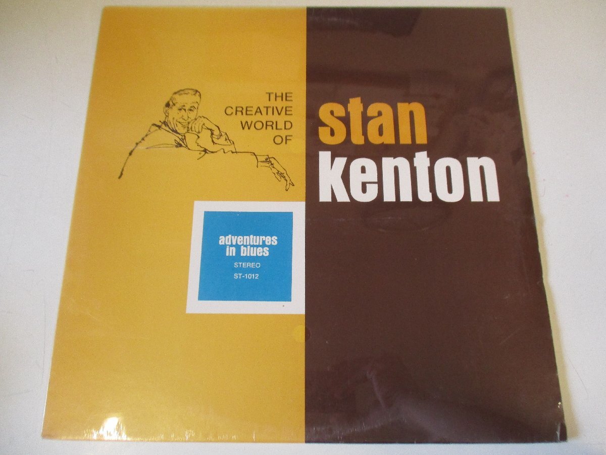 未開封 再発盤 LP 『Stan Kenton / Adventures In Blues』 スタン・ケントン  (Z19) の画像1