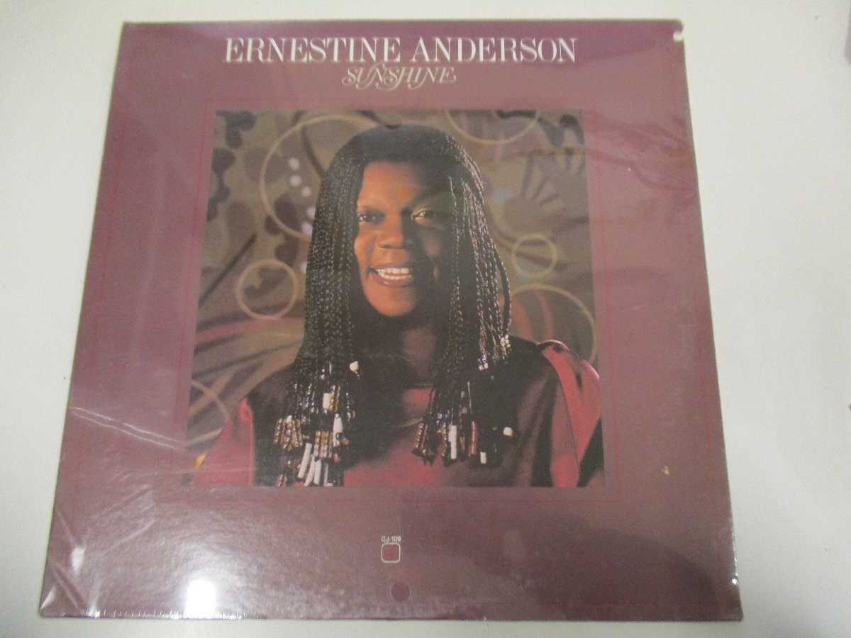 未開封 US盤LP『Ernestine Anderson / Sunshine』 Ray Brown Jeff Hamilton Monty Alexander SEALED  (Z13)の画像1