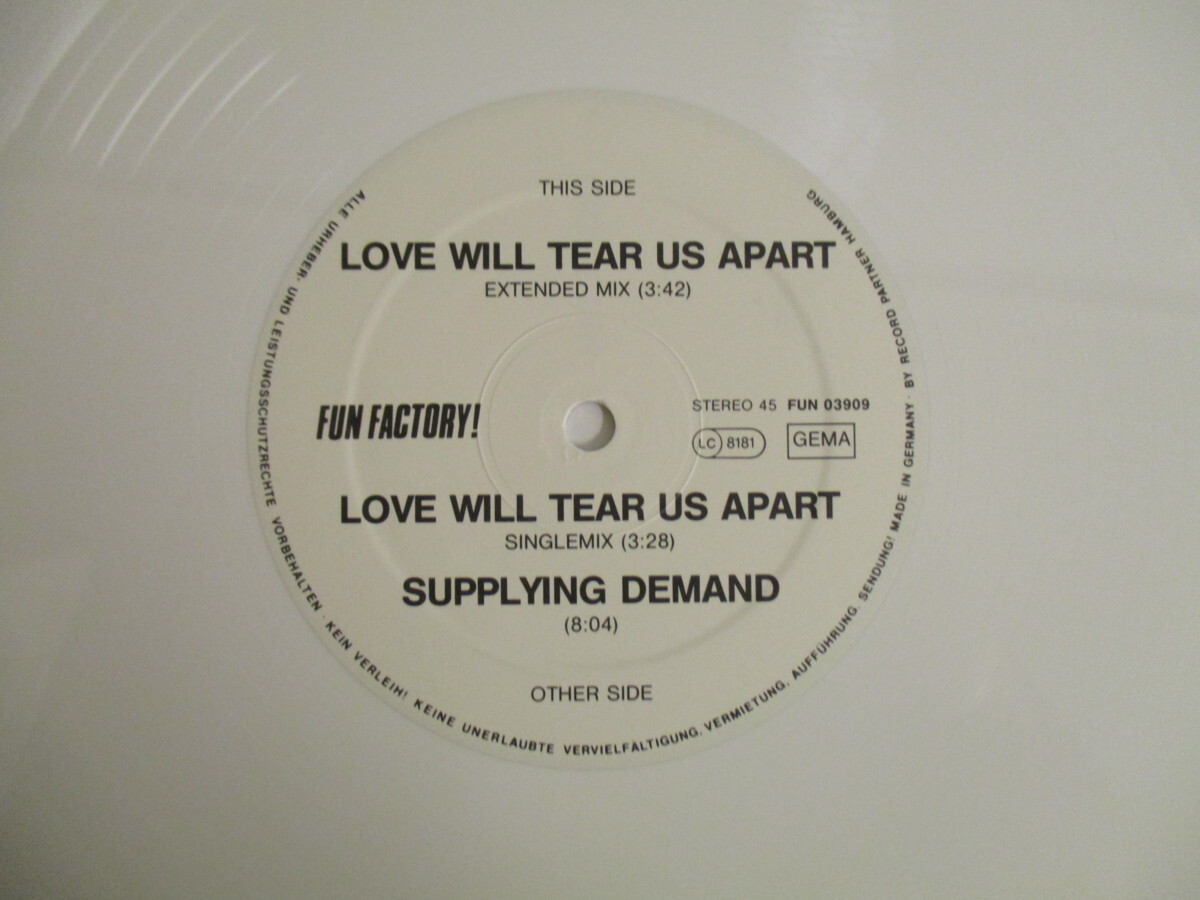 Invisible Limits / Love Will Tear Us Apart (RP 1)の画像4