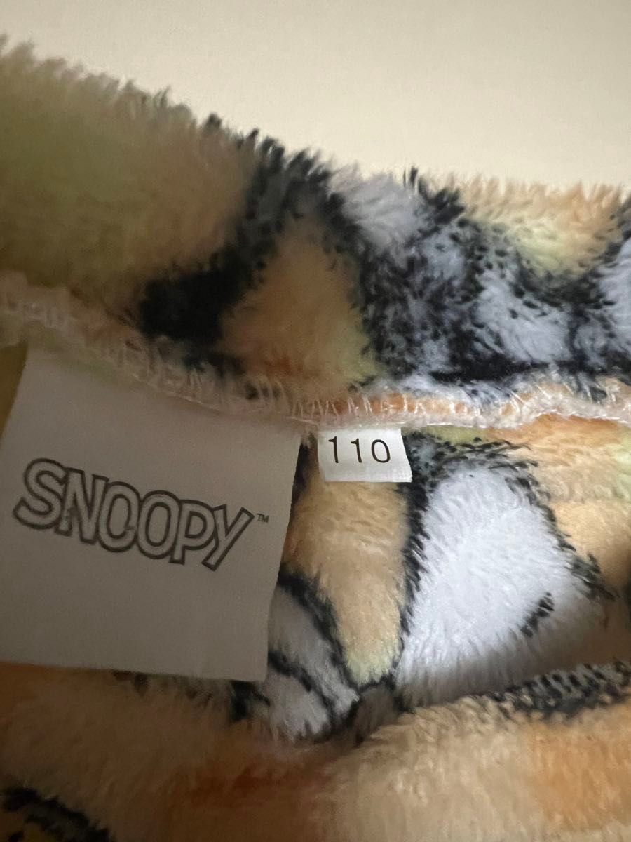 (ほぼ新品) 子供服 110cm パジャマ 2組 SNOOPY スヌーピー PEANUTS あったか素材