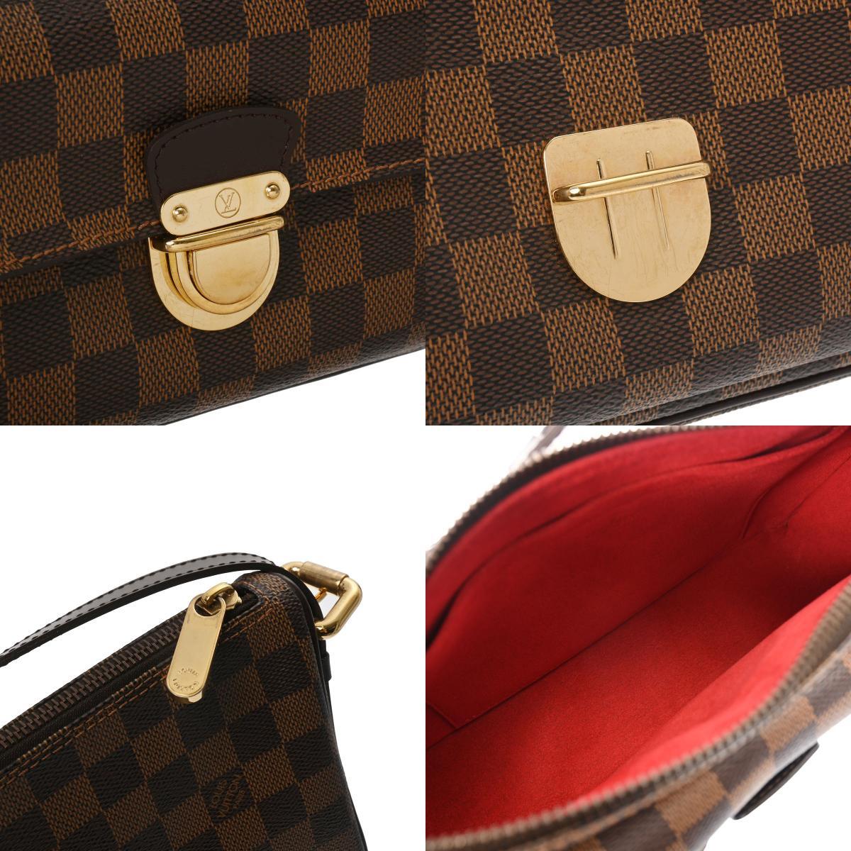 LOUIS VUITTON ルイヴィトン ダミエ ラヴェッロ GM ブラウン N60006 レディース ダミエキャンバス ショルダーバッグ Aランク 中古 銀蔵_画像8