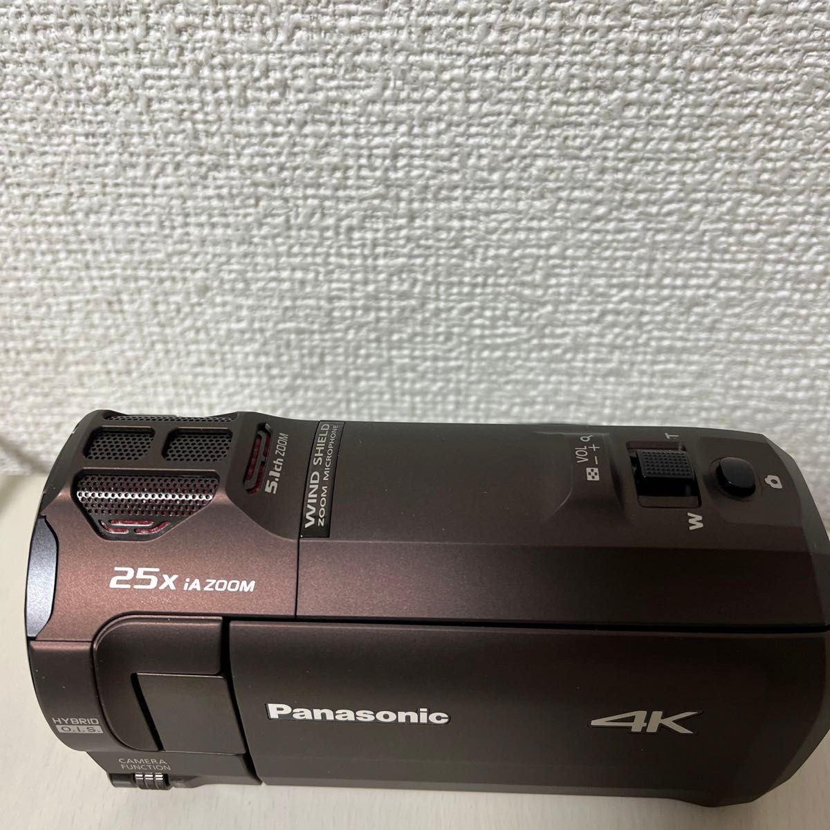 展示品 Panasonic 4Kビデオカメラ 64GB 光学20倍ズーム HC-VX992MS TJ （カカオブラウン）