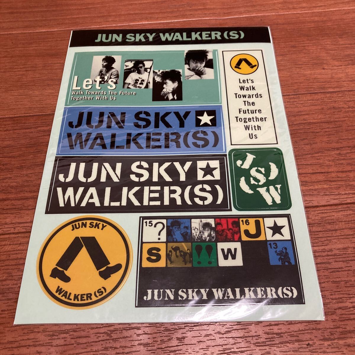 ジュンスカイウォーカーズ　ステッカーシール　JUN SKY WALKER(S) ジュンスカ_画像1