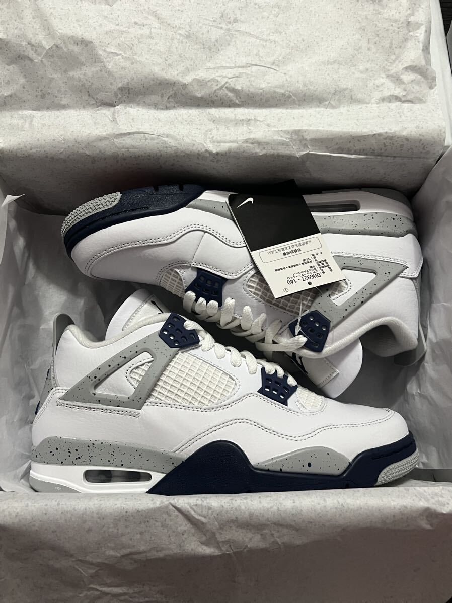 Nike Air Jordan 4 Midnight Navyナイキ エアジョーダン4 ミッドナイトネイビー 26