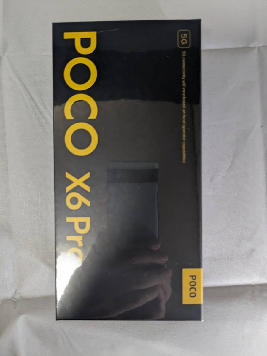 POCO X6 Pro 8G 256G イエロー SIMフリー 新品未開封 _画像1