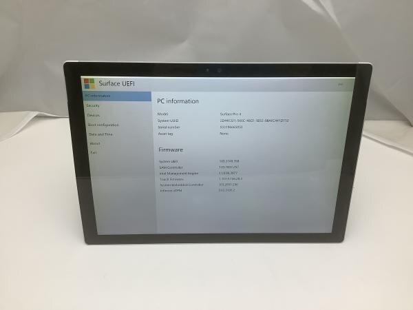 ジャンク!Microsoft Surface Pro 4○Core i5 6300U 2.4G 4G 128G_画像1