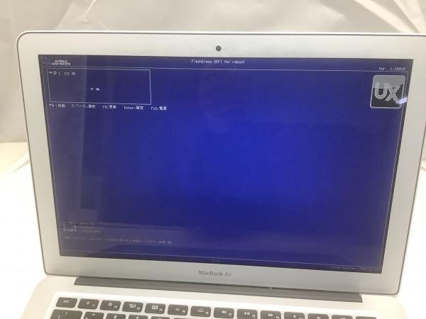 ジャンク!APPLE MacBookAir7.2(A1466)○Core i5 5250U 1.6G 4G 128G_画像5