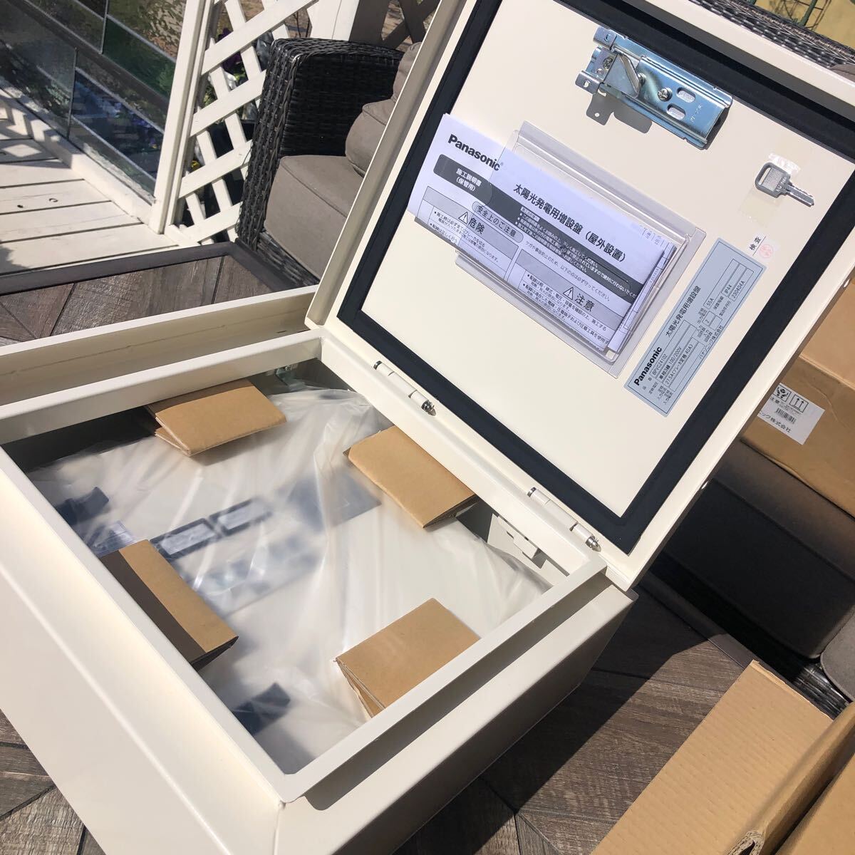 送料込み新品未使用 パナソニックの太陽光発電用増設盤2系統 送料込み新品未使用 パナソニックの太陽光発電用増設盤2系統