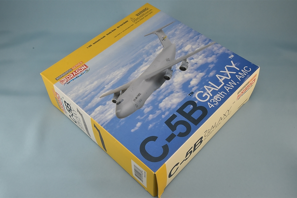 ☆美品 DRAGON 1／400 C-5B GALAXY 436th AW,AMC ギャラクシーの画像1