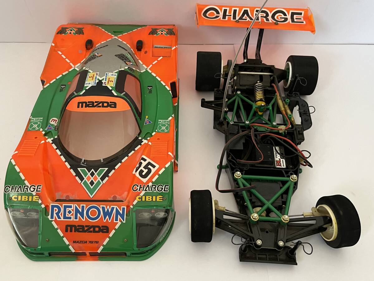 TAMIYA タミヤ 1/10 電動RC mazda レナウン チャージマツダ787B TAMIYA タミヤ 1/10 電動RC mazda レナウン チャージマツダ787B