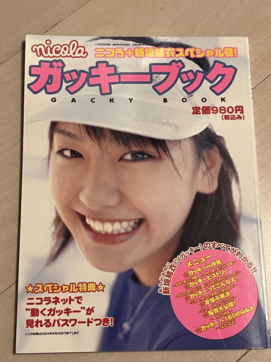 希少品　nicola ガッキーブック (ニコラ４月号別冊) 新垣結衣 写真集_画像1