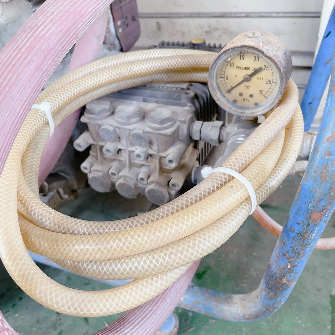 * operation not yet verification * Junk * shipping possible * pickup welcome *. peace industry SEIWA jet clean JC-150GL engine high pressure washer 